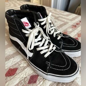 high top vans with bread laces